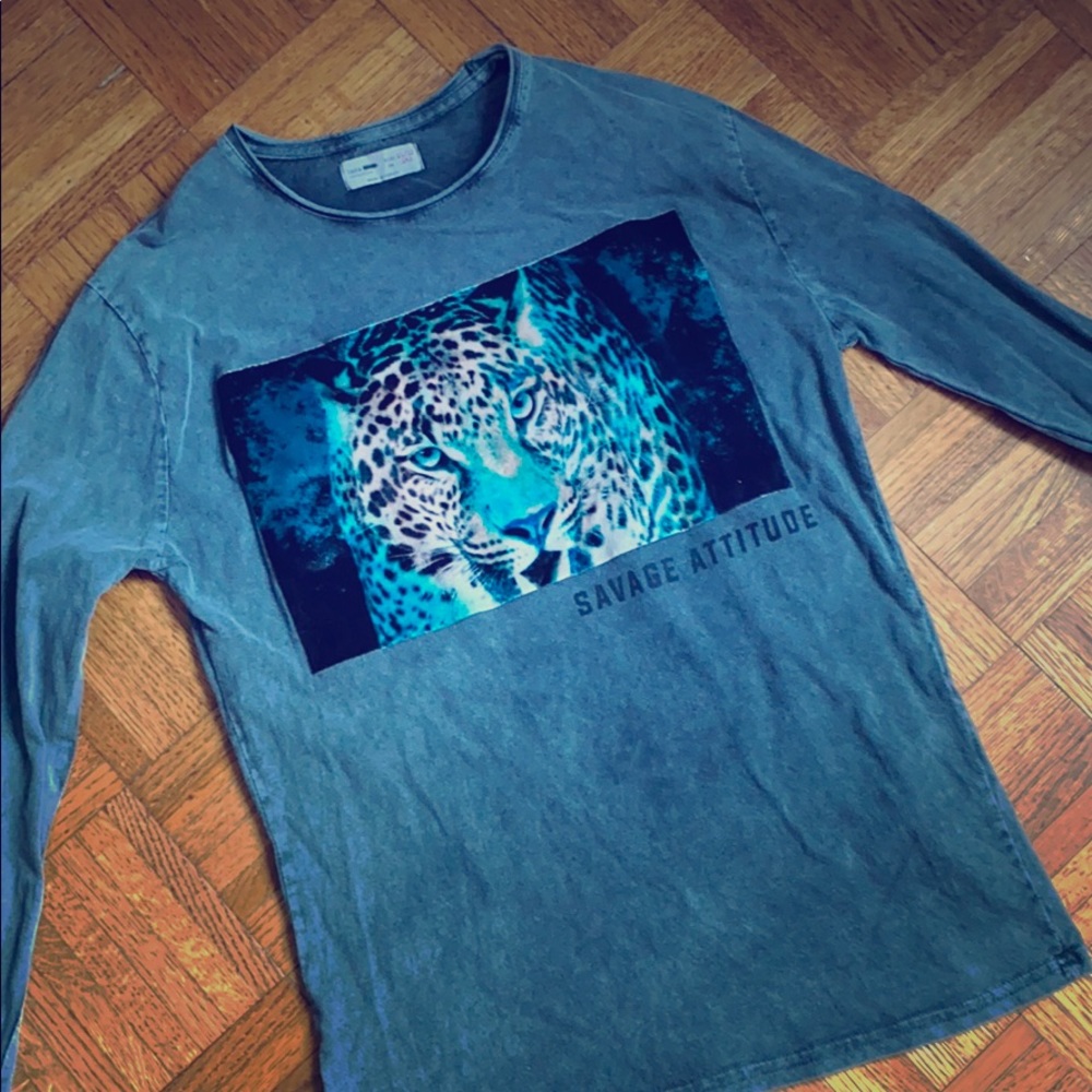 Zara Kids Leopard Tee